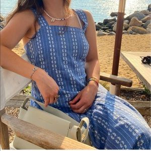 Madewell cotton Maxi dress